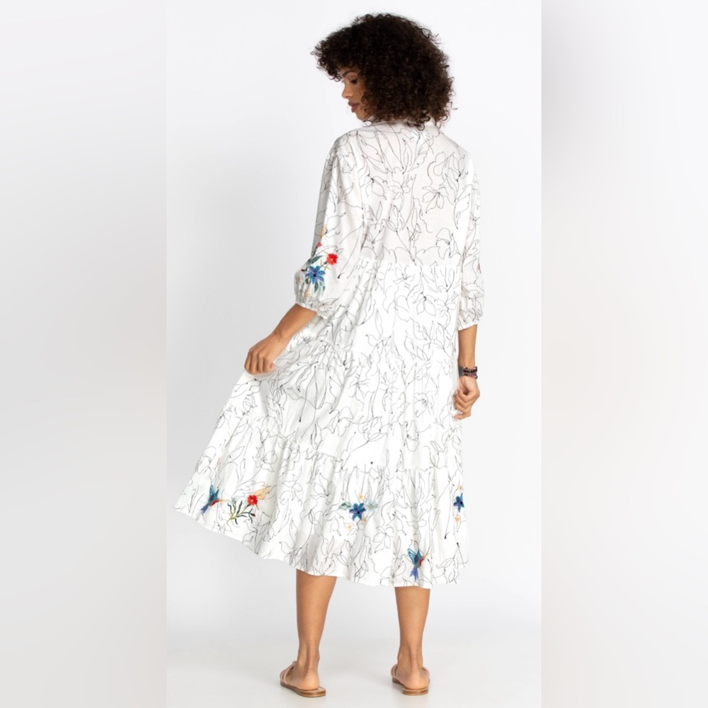 Johnny Was ‘Jordan’ Tiered Wanderer Dress - Picture 3 of 12